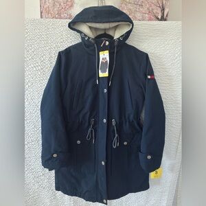 Tommy Hilfiger Dark Blue Hooded Jacket